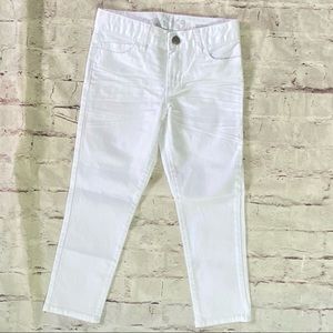 GAP Kids White Super Skinny Capri Jeans NWT Size 7